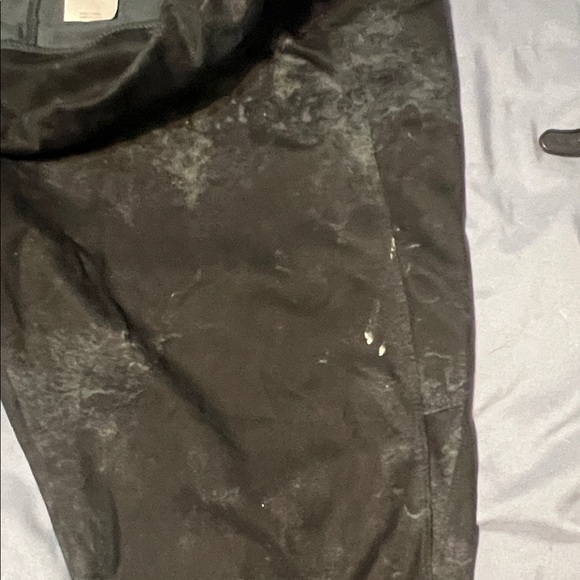 Black tye dyed  Leggings - Picture 4 of 8